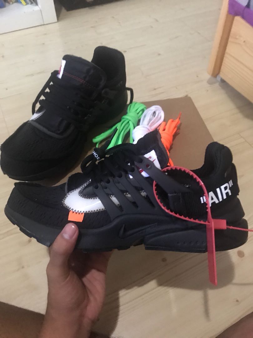 all white off white prestos