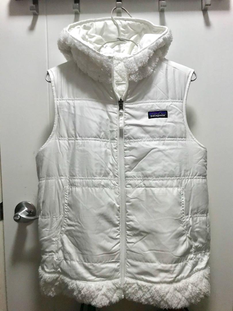 hooded fleece vest women's