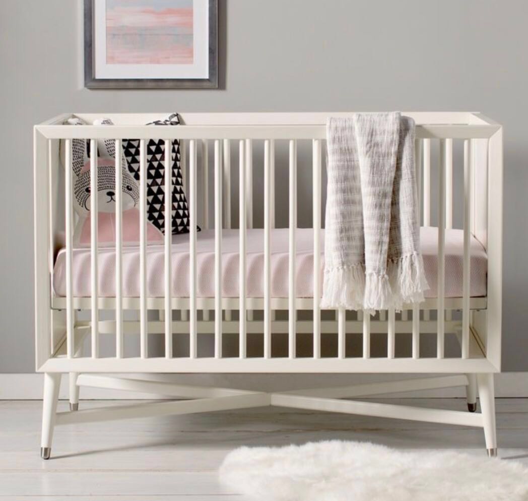 Price Reduced 3 in 1 Midcentury Convertible Crib by Dwell Studio