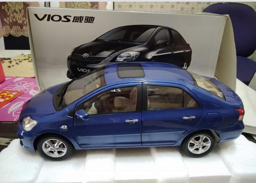 Toyota Vios Diecast 1 18 Hobbies Toys Collectibles