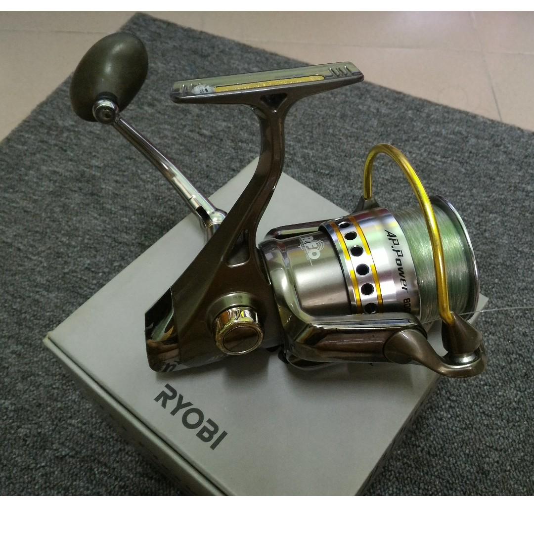 Ryobi Ap Power 8000 Fishing Reel Sports Other On Carousell