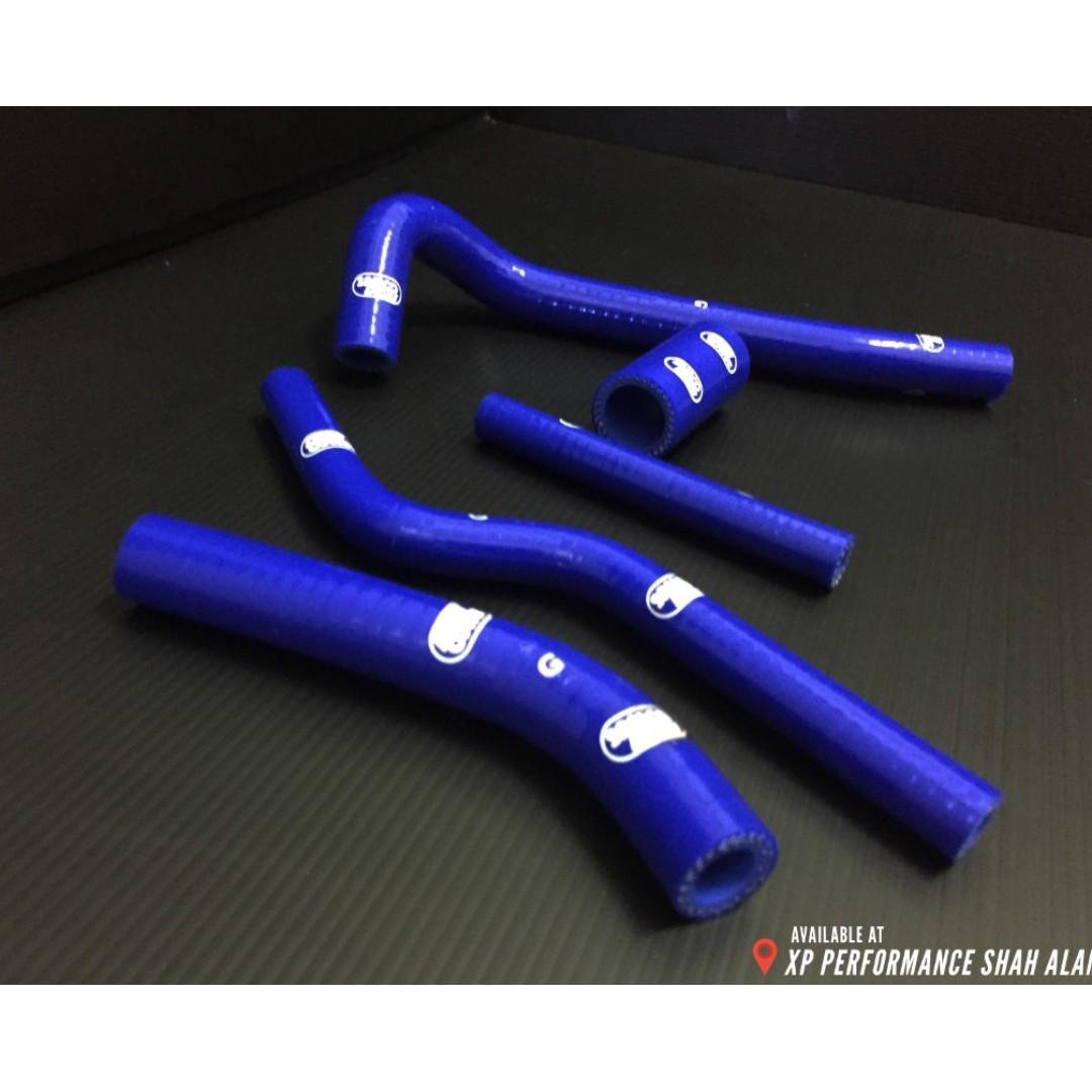 SAMCO Blue Silicon Bypass Radiator Hose 5pcs Kit for Perodua Kenari