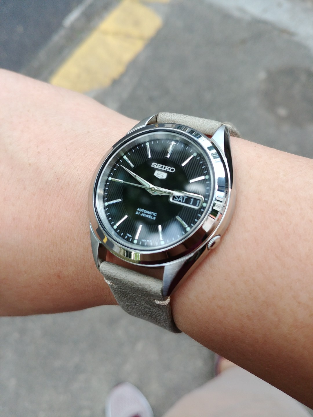 Seiko 5 SNKL23 Men s Fashion Watches Accessories Watches on