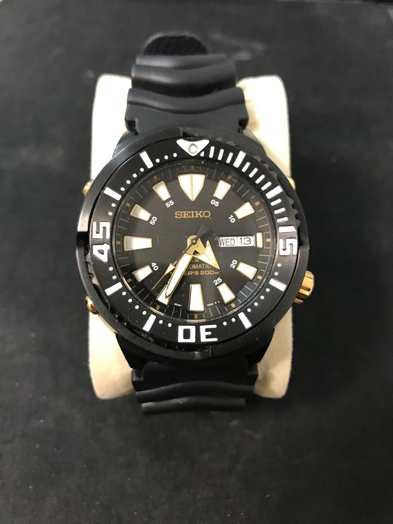 SEIKO PROSPEX SHROUDED MONSTER BABY TUNA WATCH SRP641K1, Luxury, Watches on  Carousell