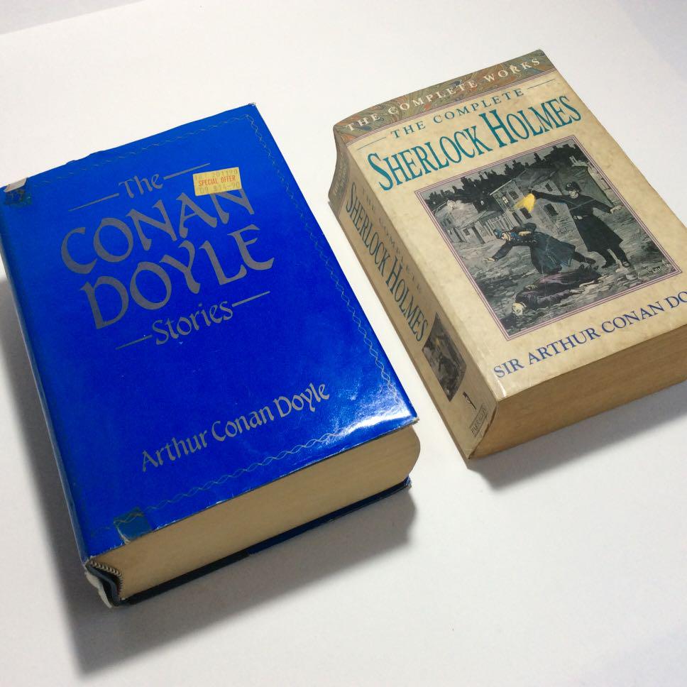 Sherlock Holmes And Sir Arthur Conan Doyle Books Books Stationery Fiction On Carousell