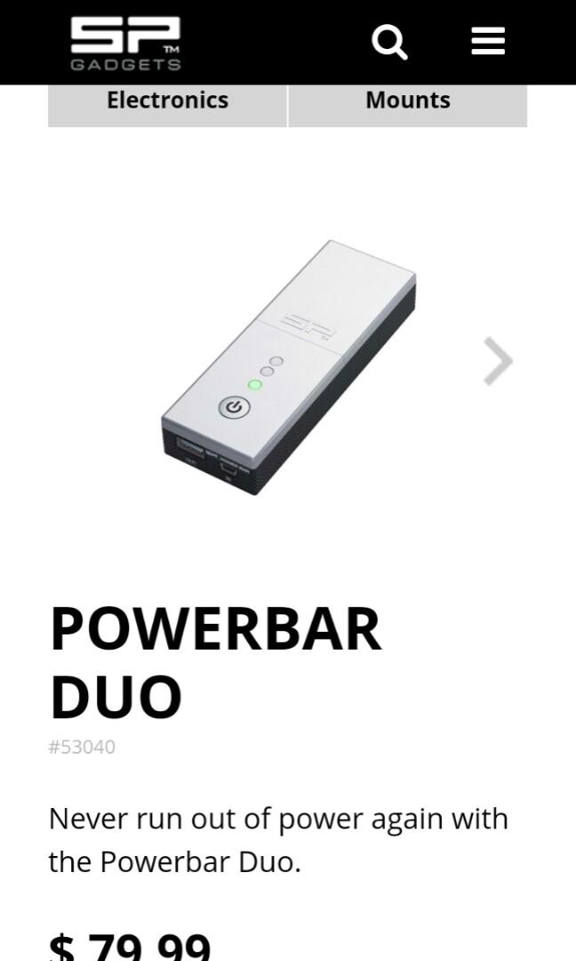 SP Gadgets Power Bar Duo - Accessories