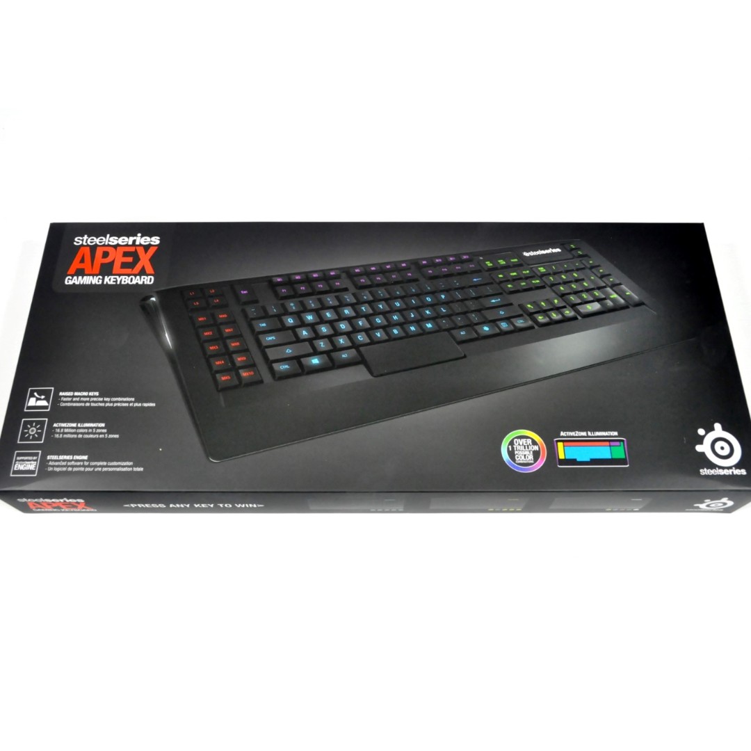 Steelseries Apex Gaming Keyboard Toys Games Video Gaming Gaming Accessories On Carousell