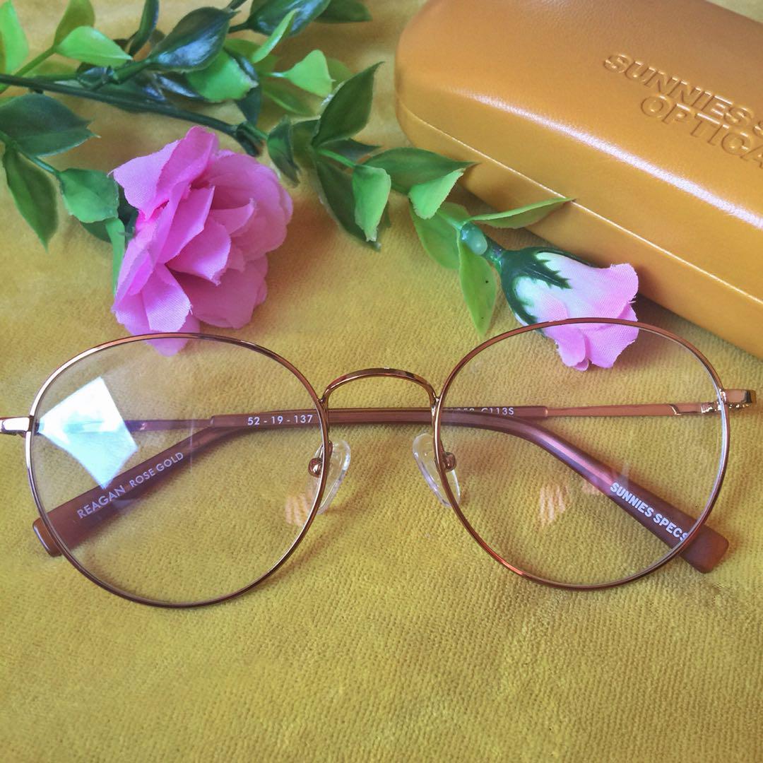rose gold sunnies