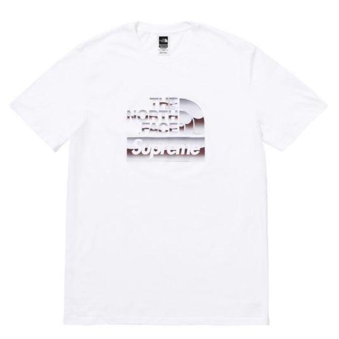 supreme x tnf photo tee