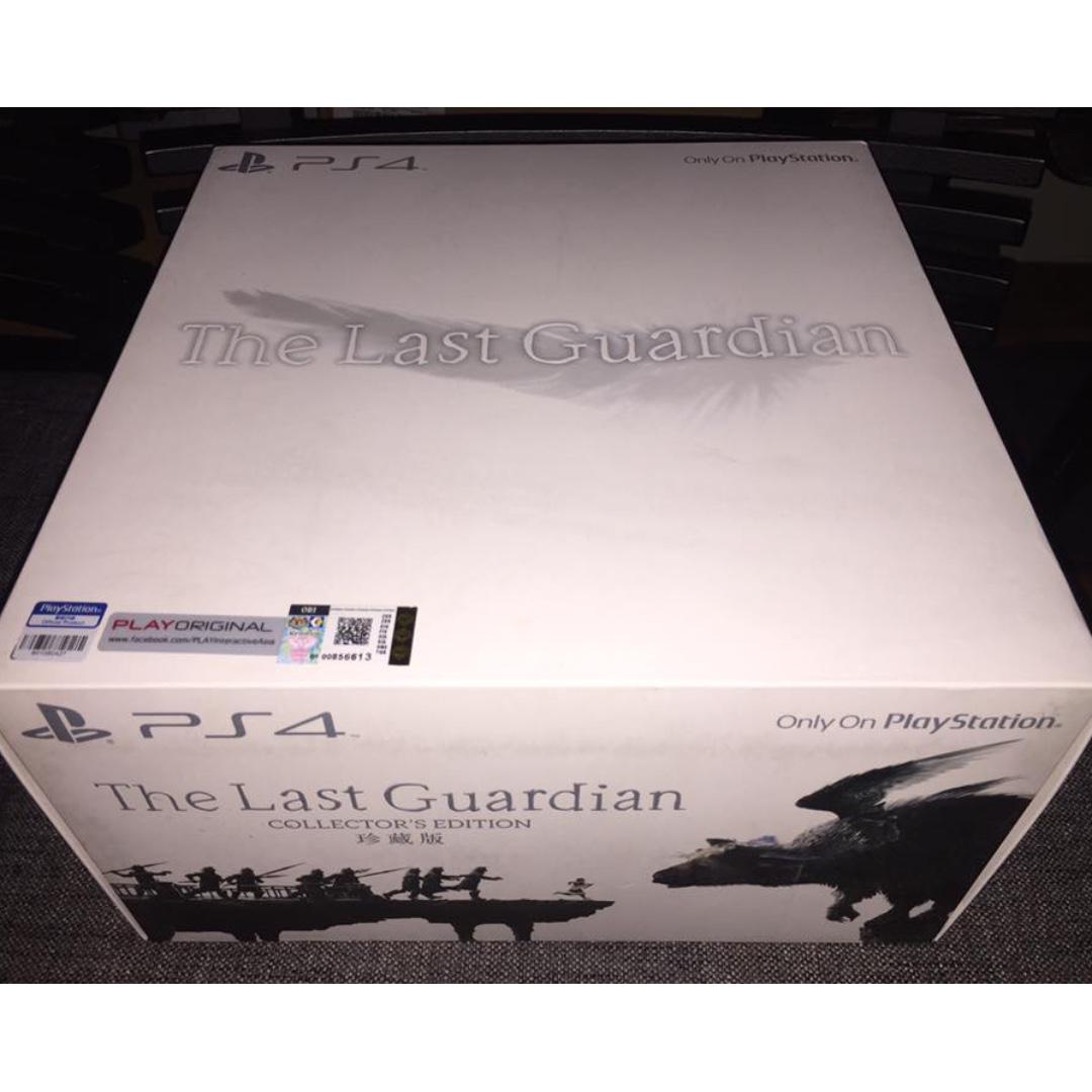The Last Guardian Collector's Edition Steelbook Case (NO GAME!) PS4