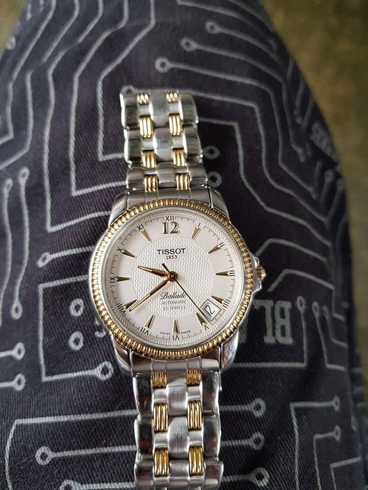 Tissot 1853 Ballade Men s like Oris Breitling Rado Tudor Omega