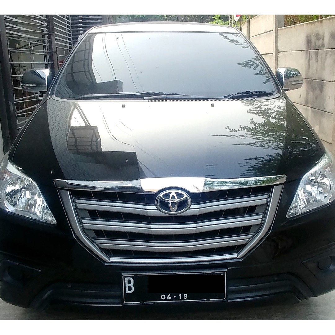 Toyota Innova E 25 Bukan G 2014 Diesel MT Manual 2014 Hitam KM