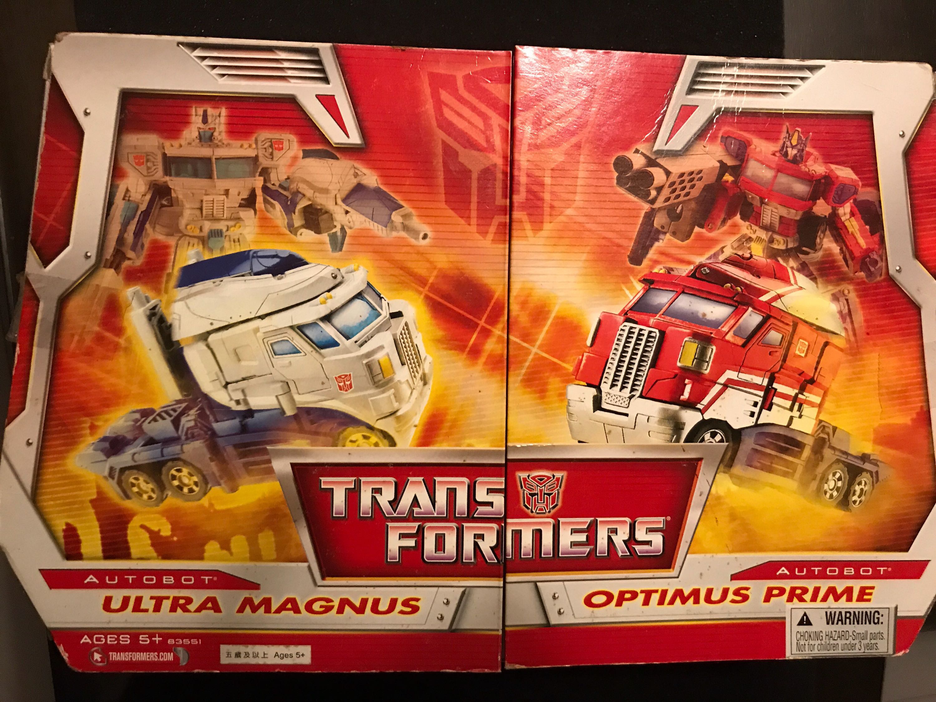 Transformers Optimus Prime Ultra Magnus Gift Set Toys Games Bricks Figurines On Carousell