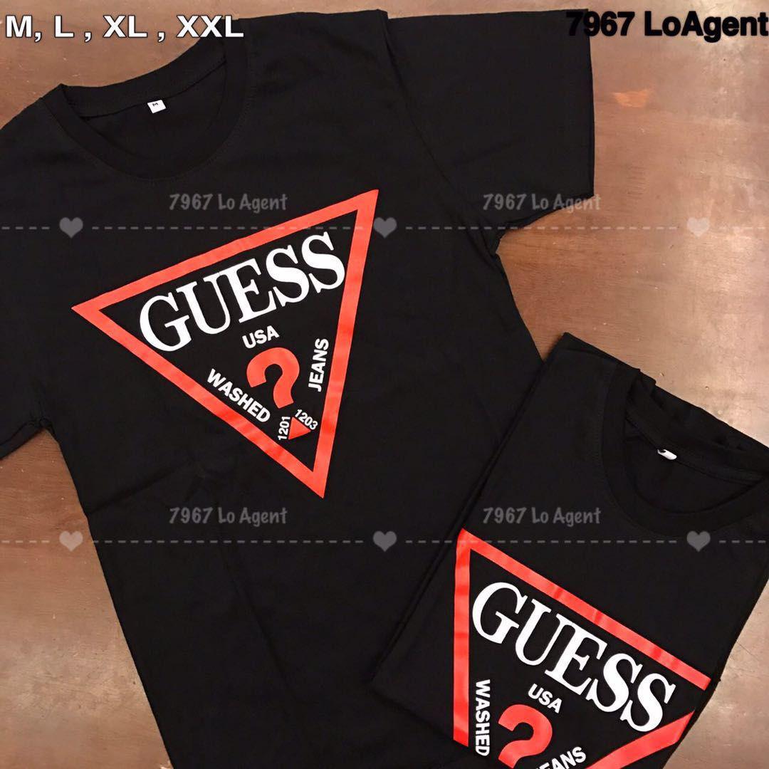 guess couple shirt