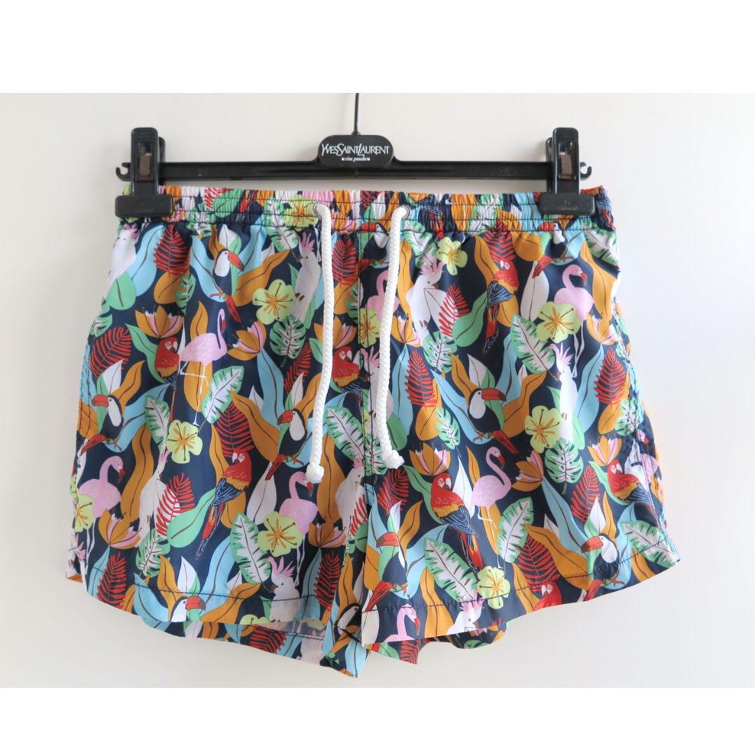 zara swim trunks