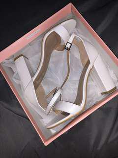 White block heels White block heels