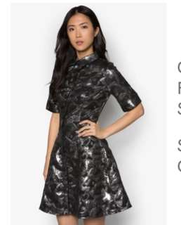 Goddiva Flare black Shirt Dress-brand new with tag