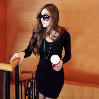 AUTUMN SALE -30% AA-097 KOREAN DRESS (INSTOCK)