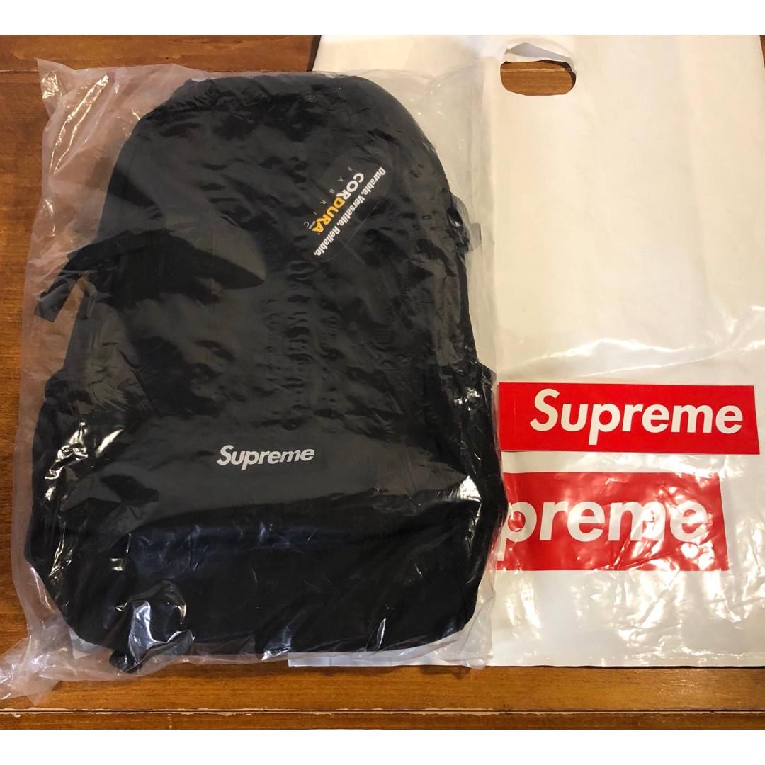 supreme ss18 black