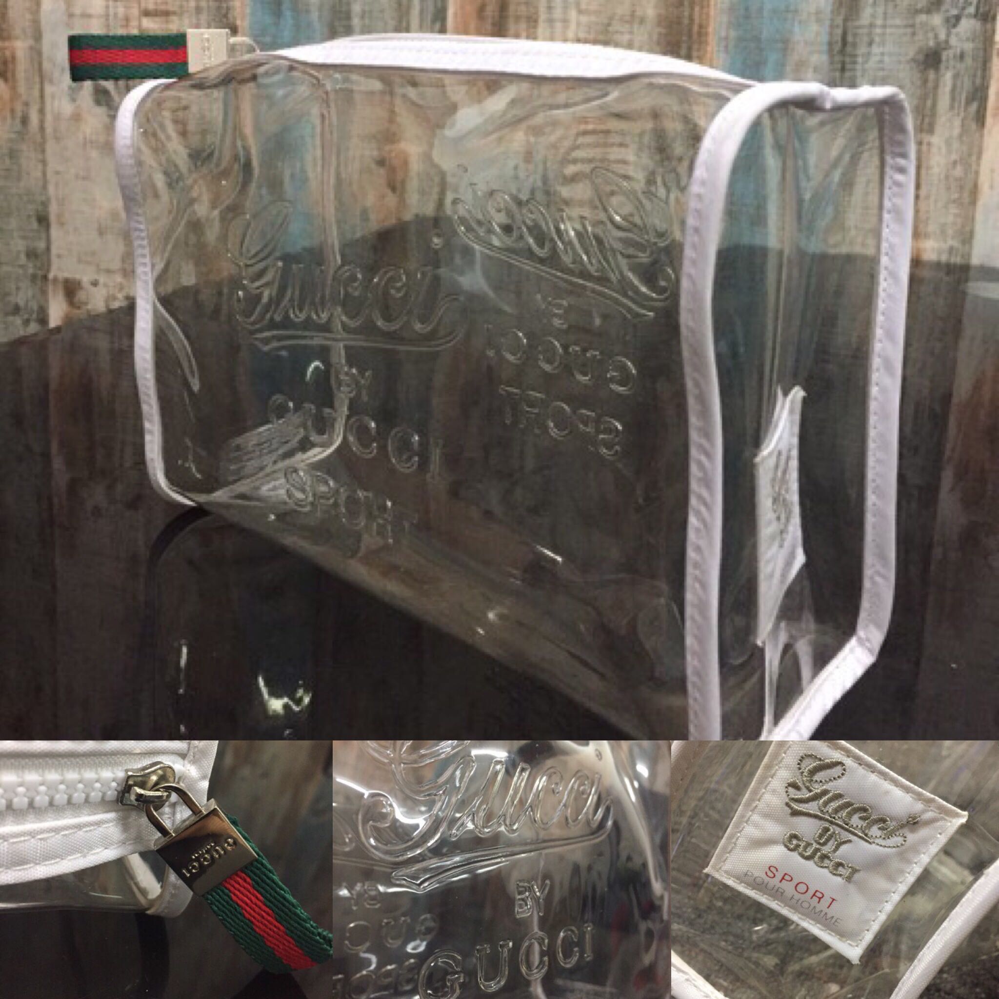 Gucci see through clearance bag