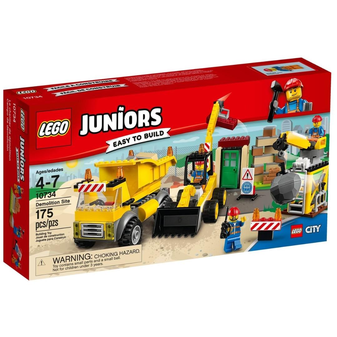 lego juniors demolition site