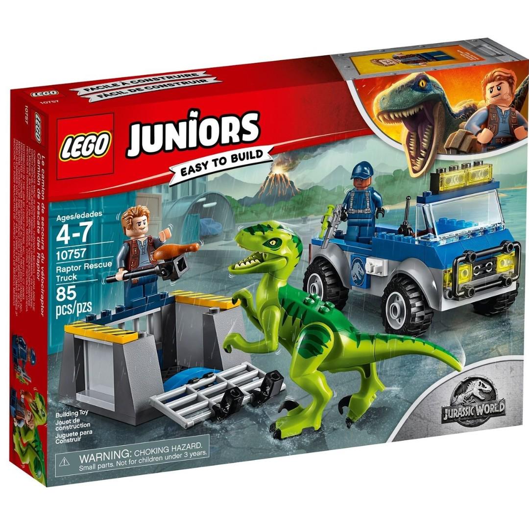 raptor rescue truck lego