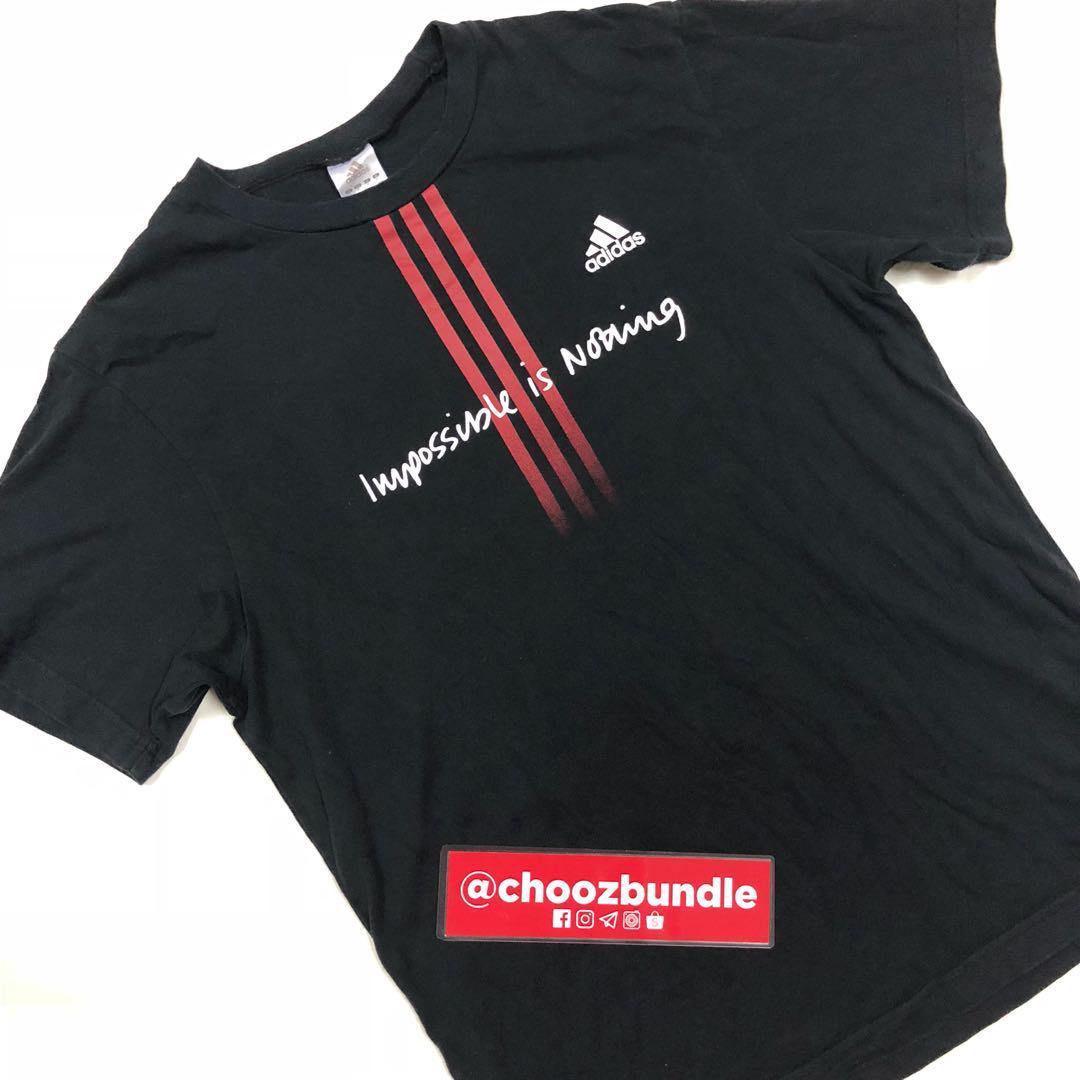 t shirt adidas impossible is nothing