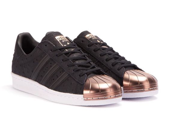 Adidas Originals Superstar 80s Rose Gold Metal Toe, Women's Footwear, Sneakers on Carousell
