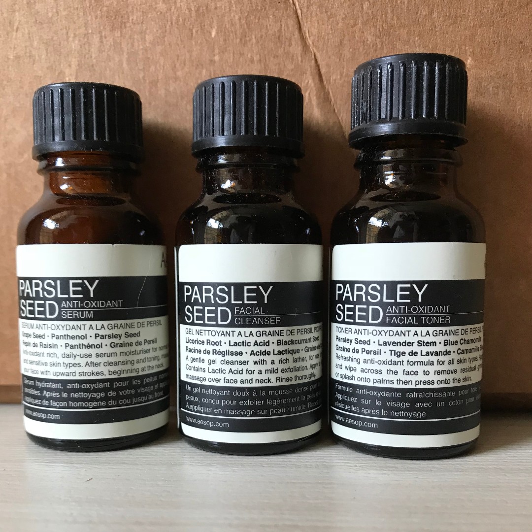 parsley seed toner