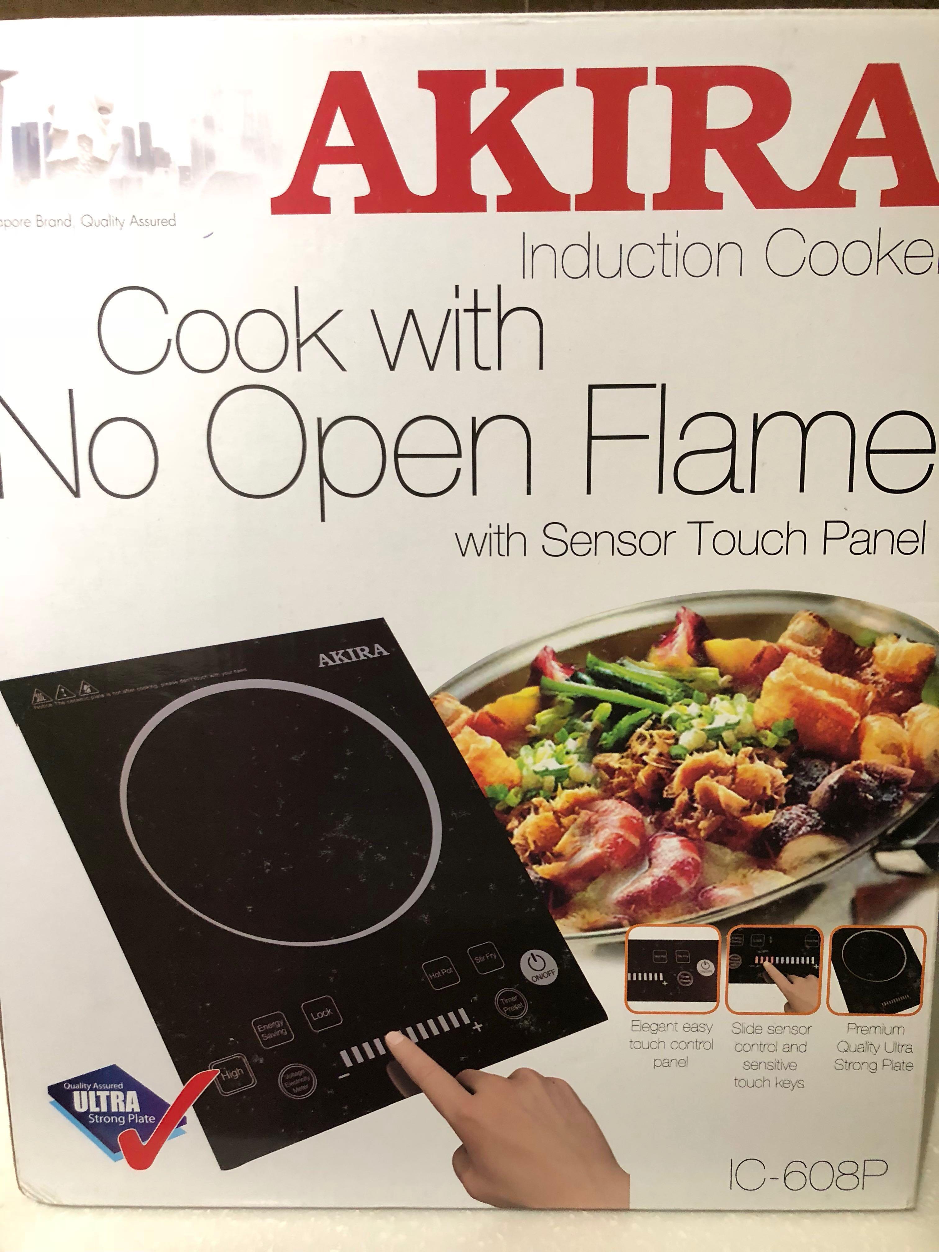 Akira deals induction cooker