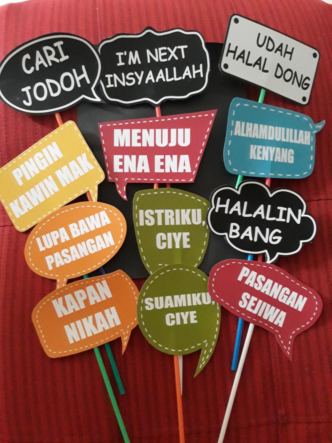 Gratis Download Gambar Aksesoris Photo Booth Pernikahan Design Craft Handmade Goods Terbaru oleh Cikimm.com