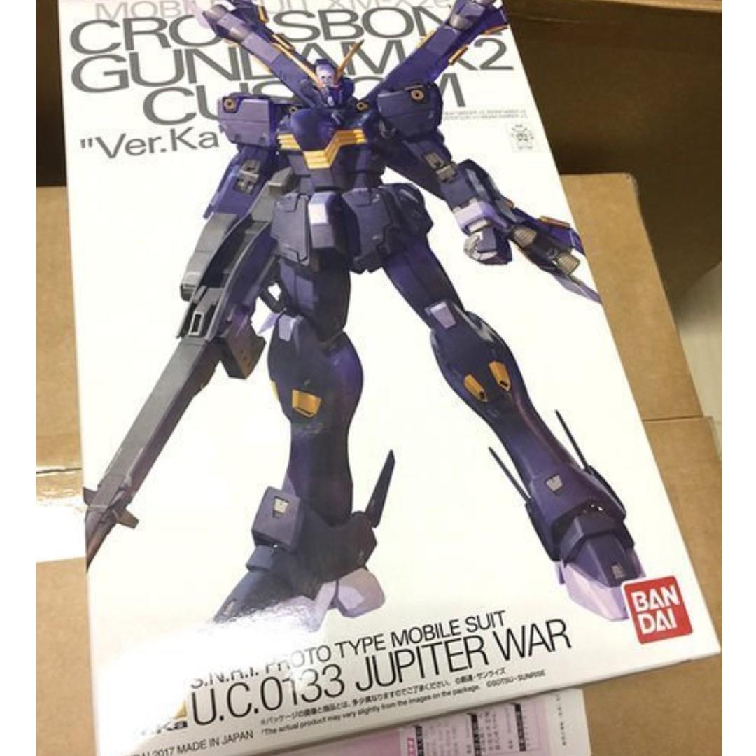 Bandai 魂限MG 1/100 CROSSBONE GUNDAM X2 CUSTOM Ver.Ka 海盜高達X2