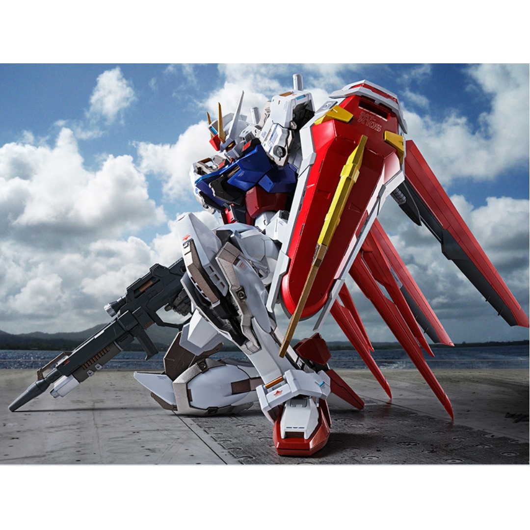 Bandai Metal Build Aile Strike Gundam Toys Games Bricks Figurines On Carousell