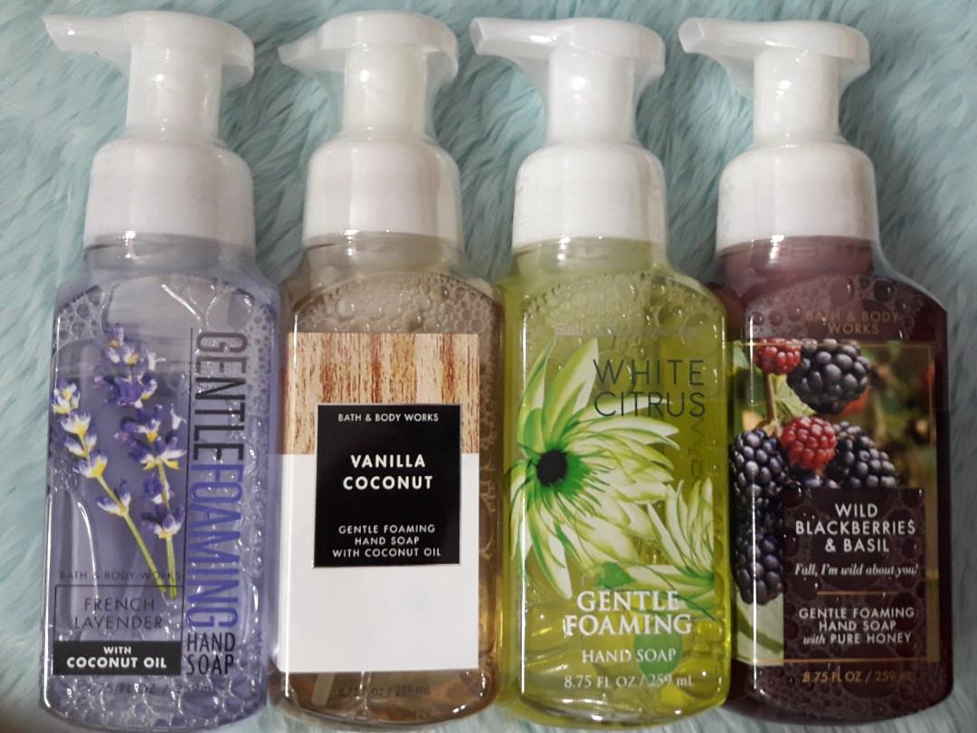 Bn Auth Bbw Gentle Foaming Hand Soap 259ml On Carousell