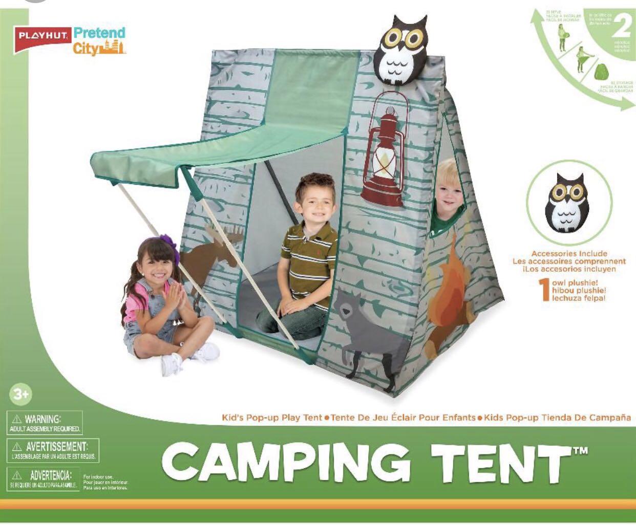 Bn Playhut Pretend City Camping Play Tent Toys Games Others On Carousell