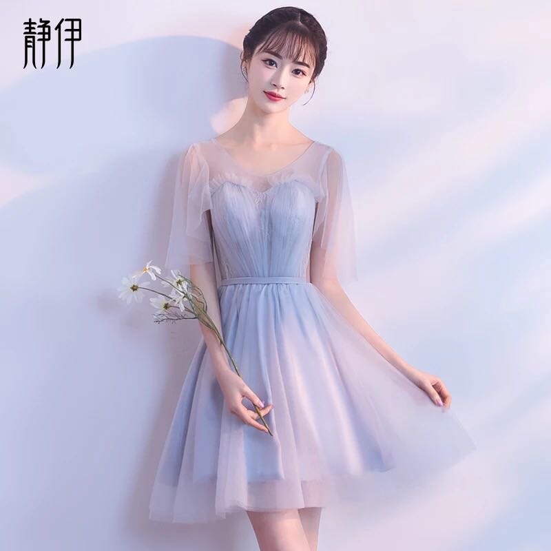BRAND NEW - Short prom dress (bridemaid, wedding, dinner), Women's Fashion,  Dresses u0026 Sets, Evening dresses u0026 gowns on Carousell