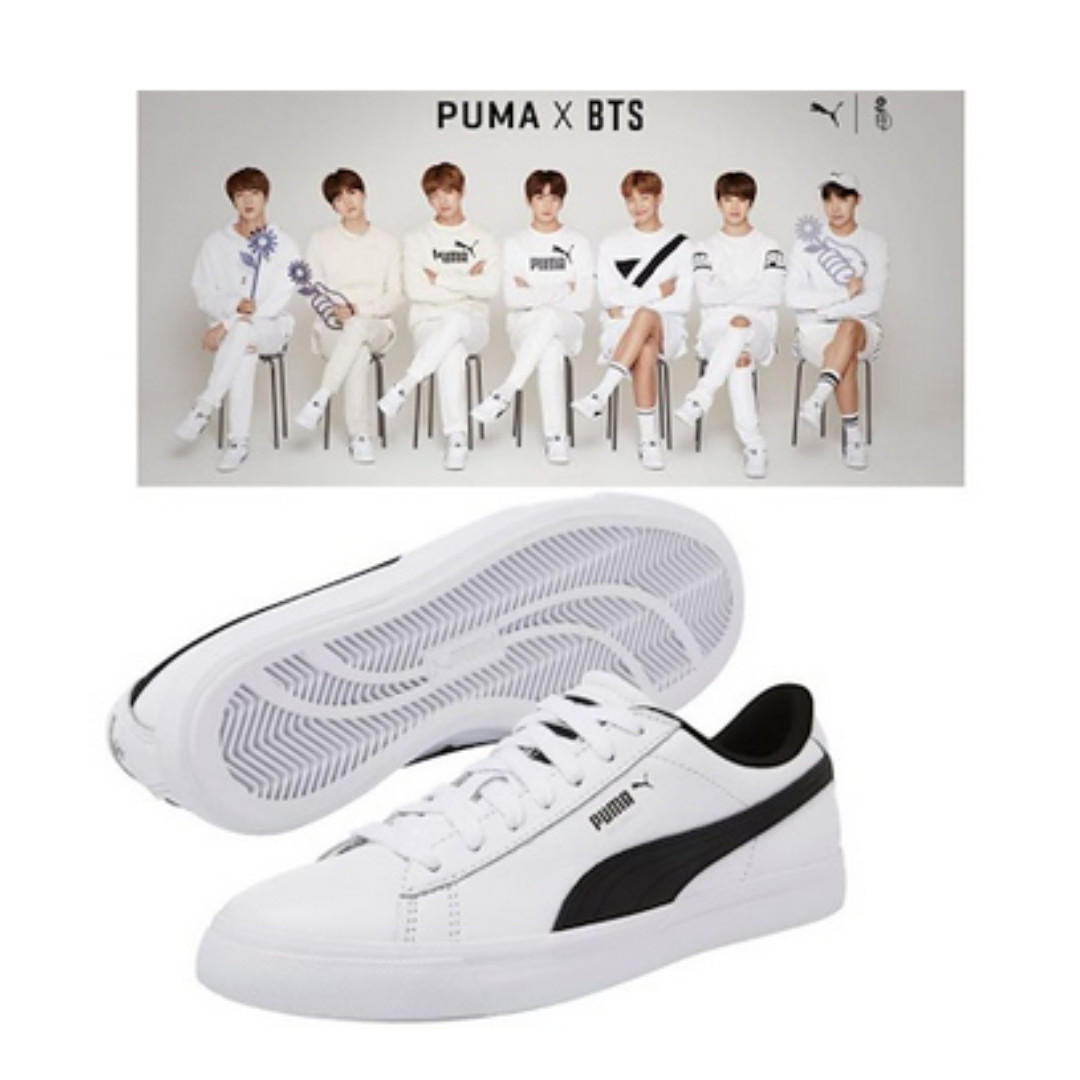 puma x bts court star shoes