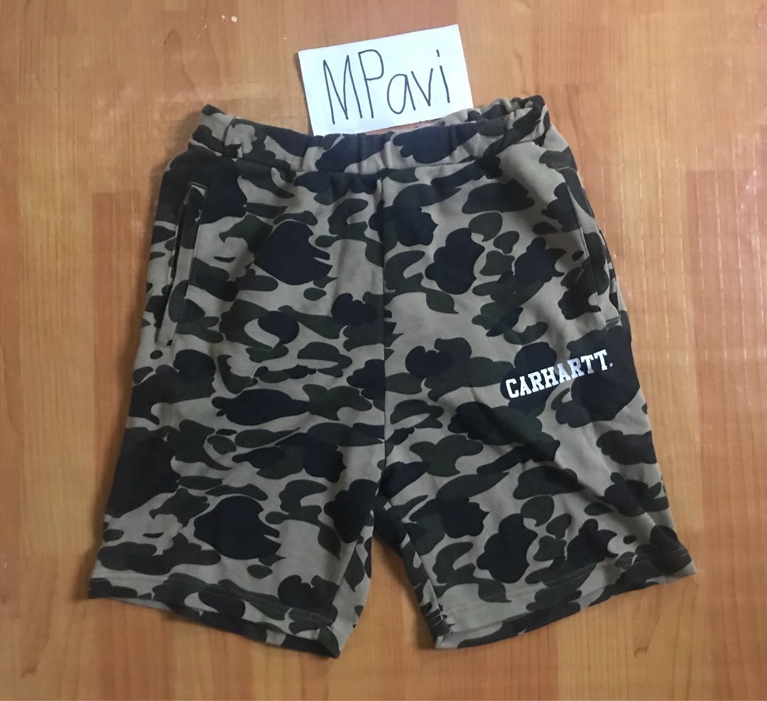 carhartt fleece shorts