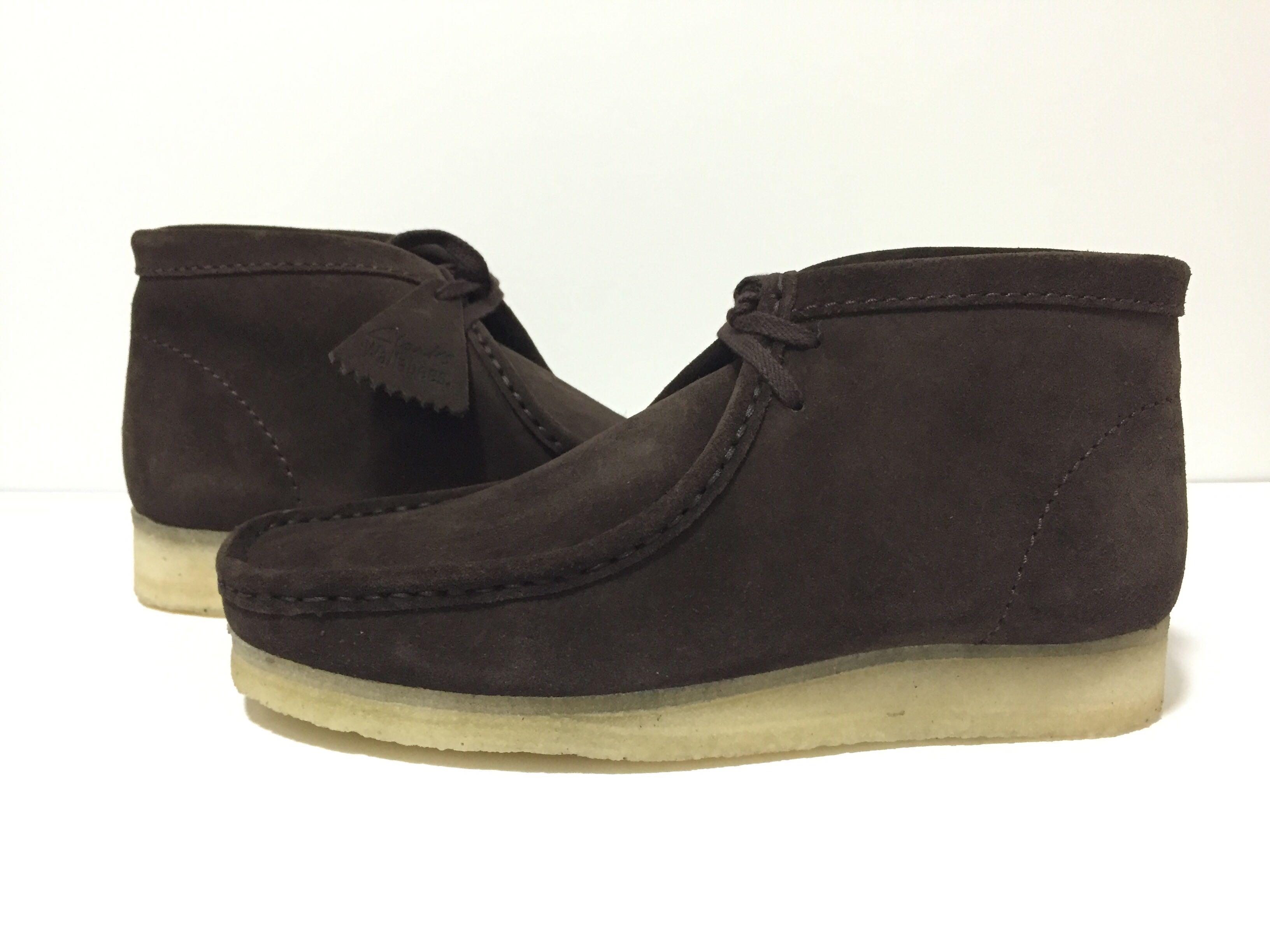 wallabee clarks boots