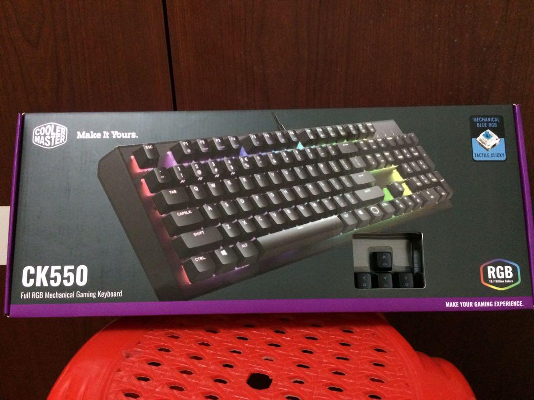 Cooler Master Ck550 Gaming Mechanical Keyboard Computers Tech Parts Accessories Computer Keyboard On Carousell