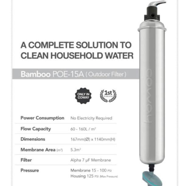 Coway Outdoor Water Filter Price Banket Leonardoda Svetilnost Coway