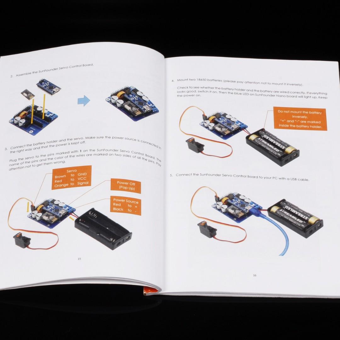 Crawling Quadruped Robot Kit for Arduino GOGOVAN50