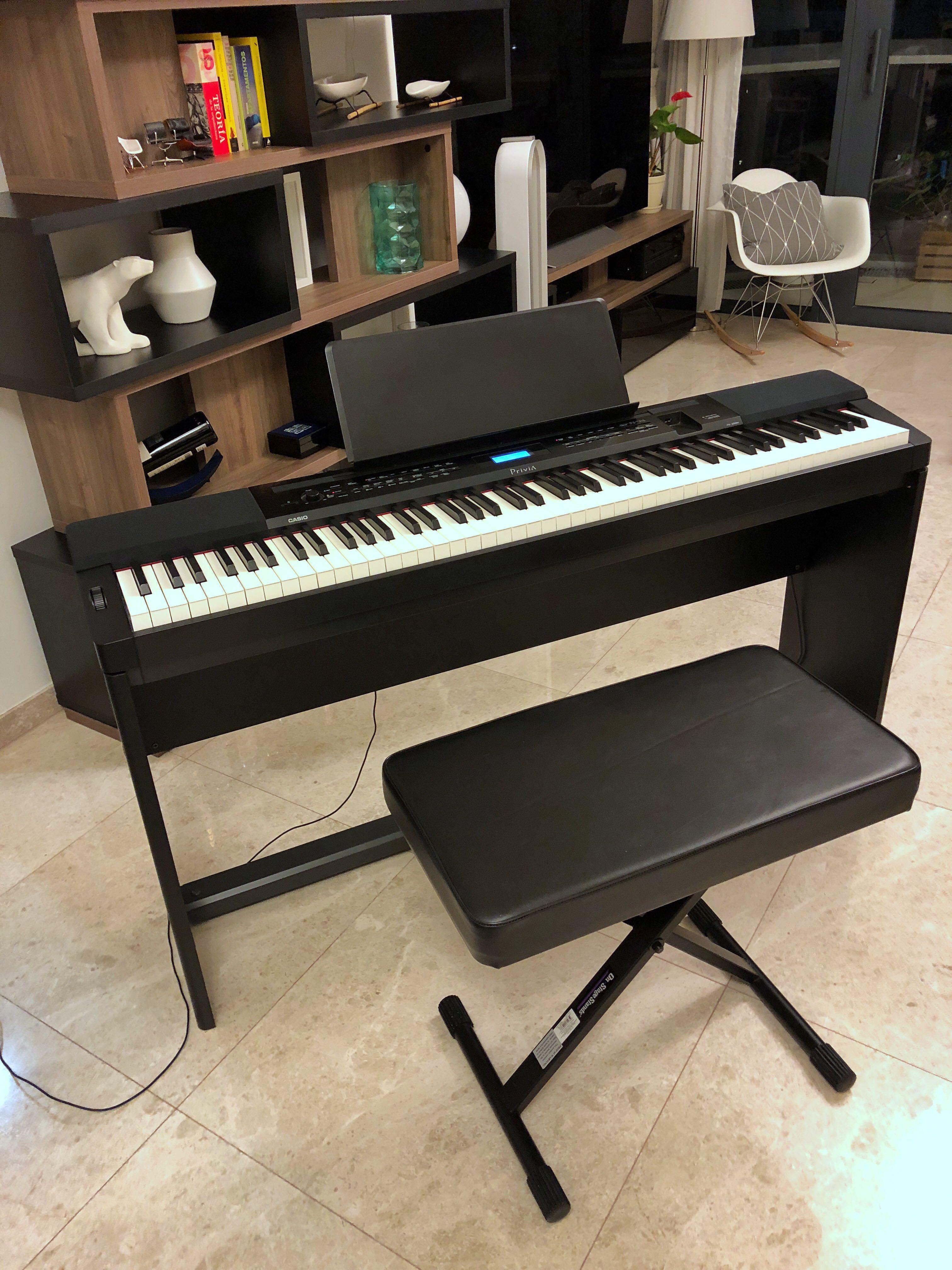 Casio cdp240 digital piano with bench online