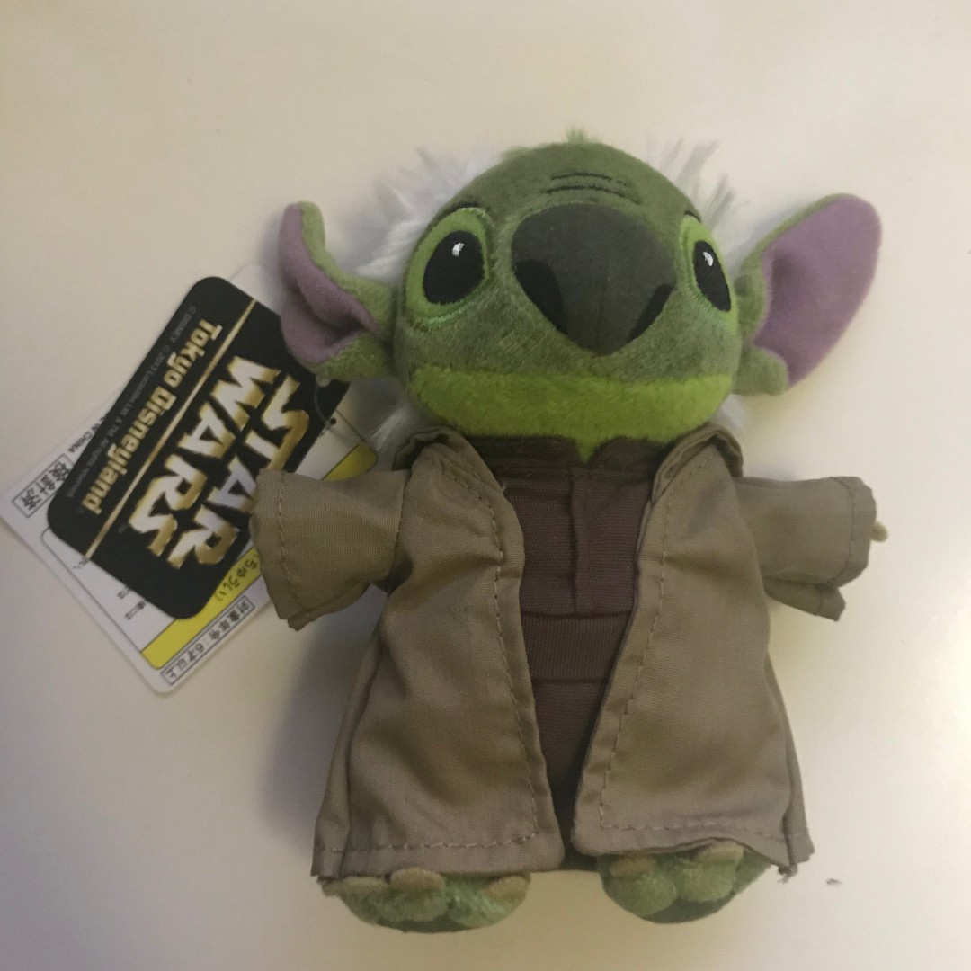 yoda stitch plush