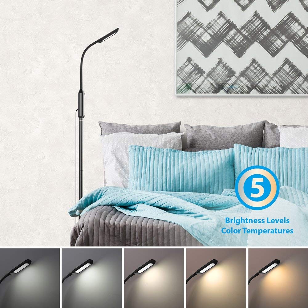 E220 Trond Led Gooseneck Floor Lamp