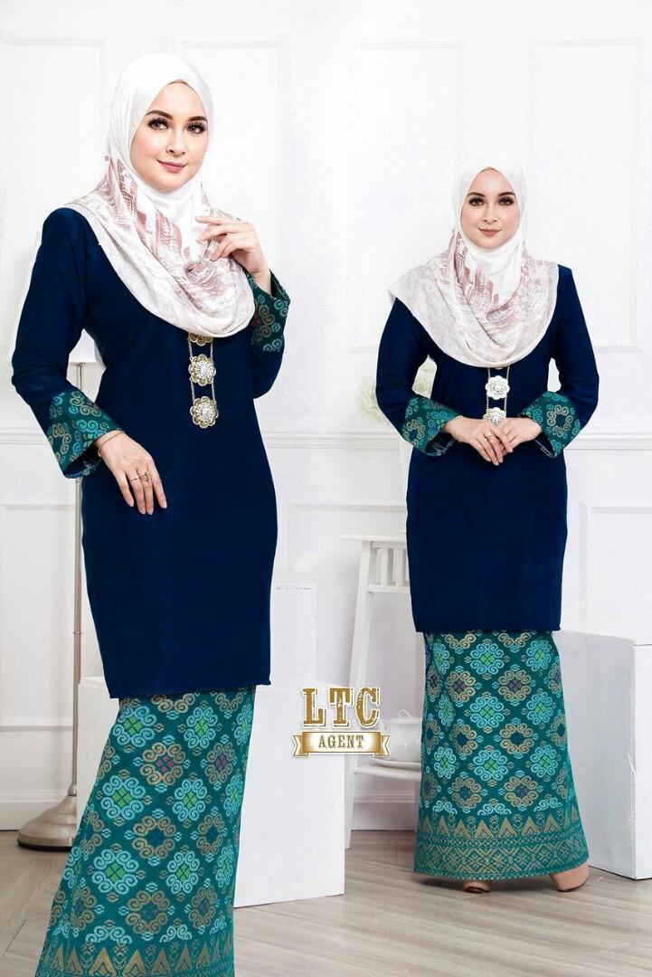 baju kurung songket moden