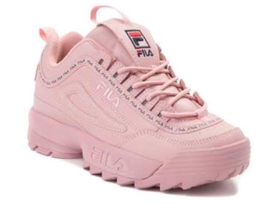 pink chunky filas