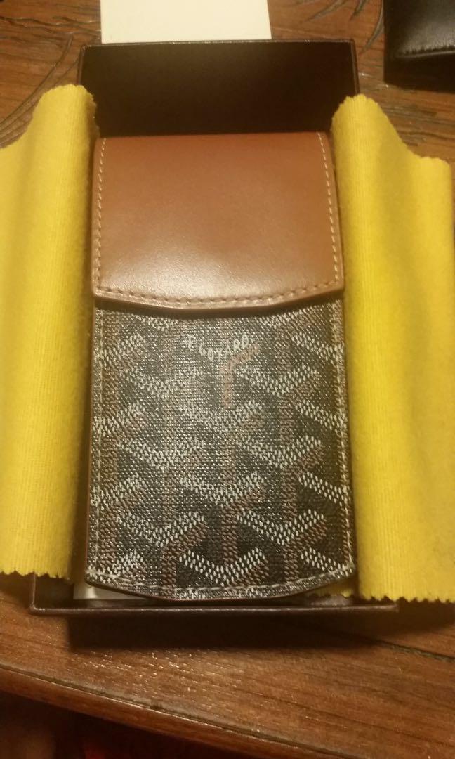 Goyard key holder, Luxury, Accessories on Carousell