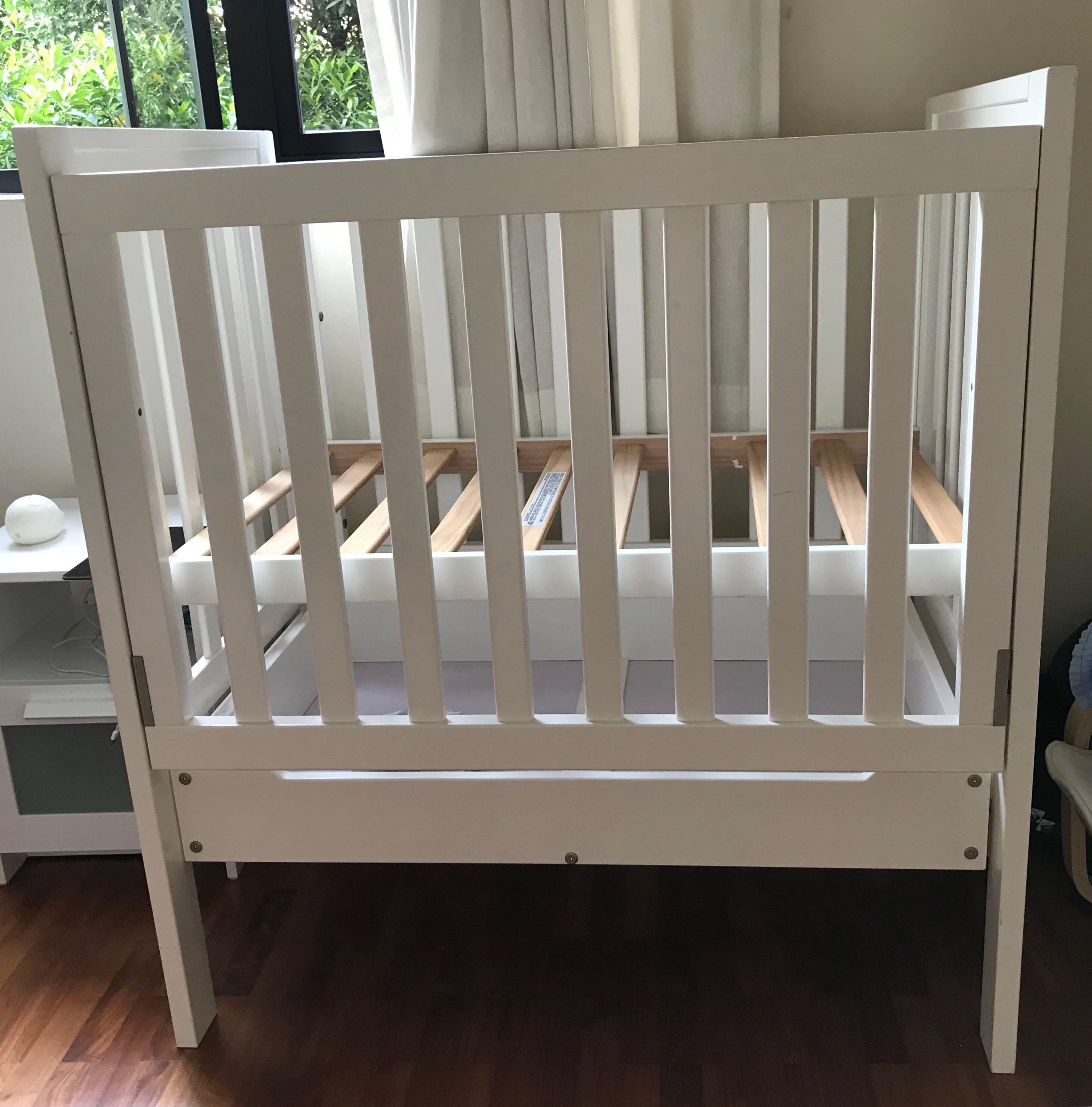 Grotime backsaver crib Babies Kids Baby Nursery Kids Furniture Cots Cribs on Carousell