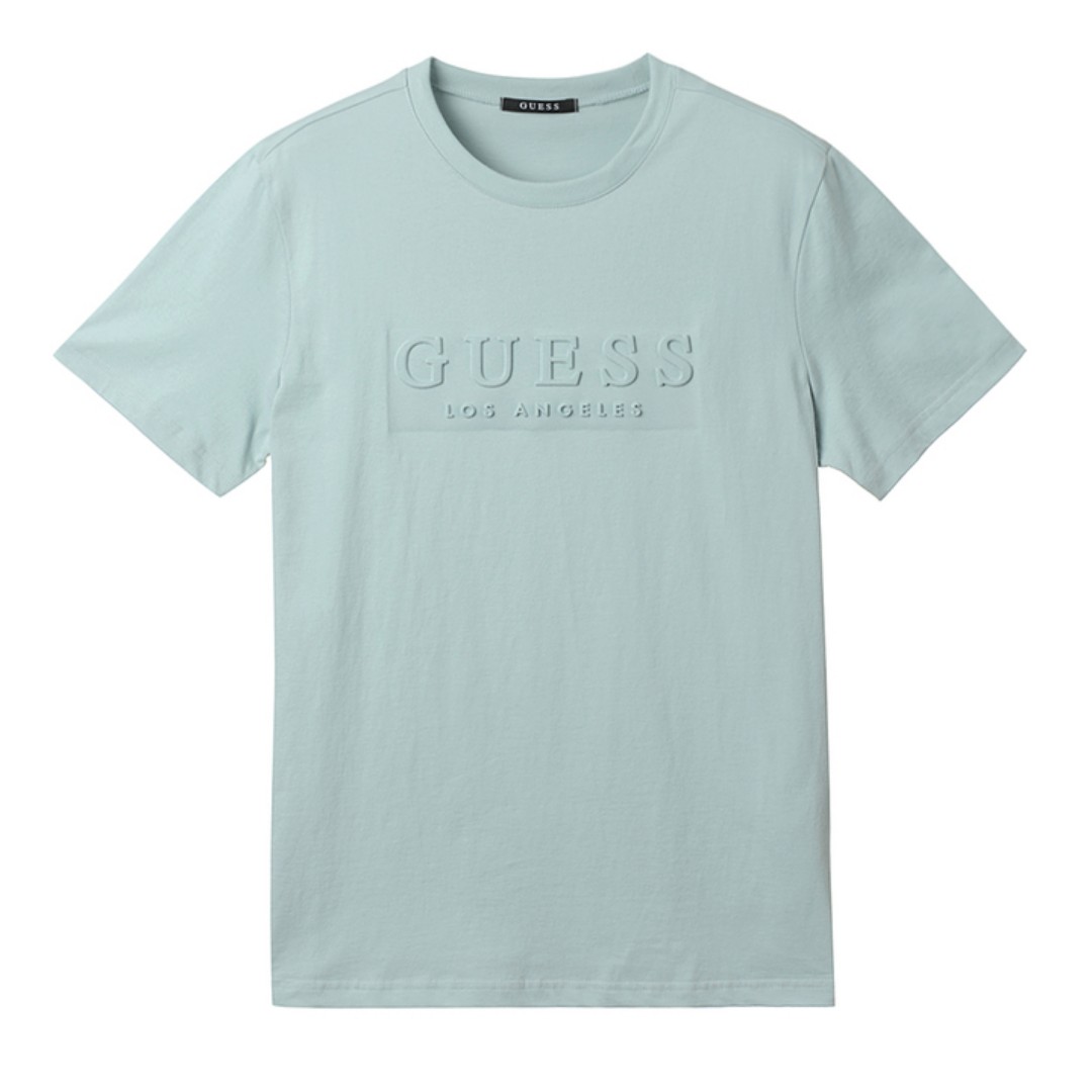 Guess Korea Men Los Angeles Embossed 